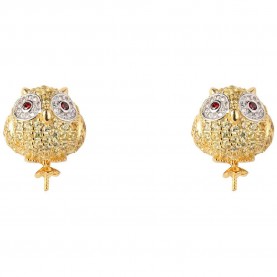 бижутерия,lancaster,jla,ear,owl,6,earrings,golden,(gold)