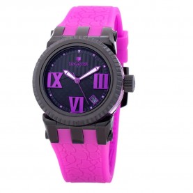 часовник,часовници,lancaster,ola0643bkvl,watch,pink,(black)