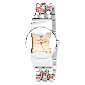 Часовник Laura biagiotti LB0049L-BG woman watch - Silver (Beige) часовник,часовници,laura,biagiotti,lb0049l,bg,woman,watch,silver,(beige)