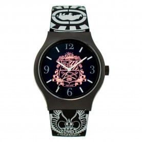 часовник,часовници,marc,ecko,e06511m2,watch,golden,(black,pink)