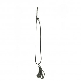 бижутерия,misaki,qcrpodissey,necklace,silver,(black)