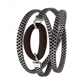 бижутерия,panarea,bm1m21,bracelet,golden,(brown,silver)