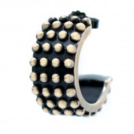 бижутерия,panarea,os4ru1,earrings,golden,(bronze,black)