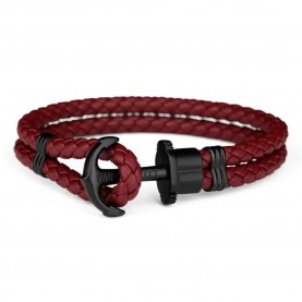 бижутерия,paul,hewitt,ph,ph,l,bdbxs,bracelet,red,(red)