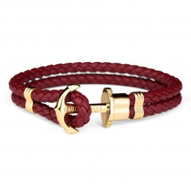 бижутерия,paul,hewitt,phphlgdbxs,bracelet,purple,(garnet,gold)