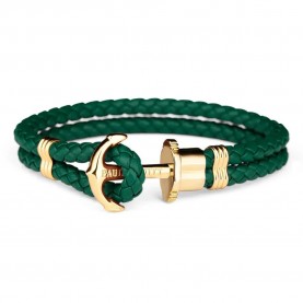 бижутерия,paul,hewitt,phphlggxs,bracelet,green,(green,gold)