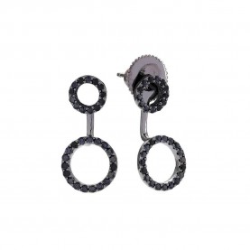 бижутерия,sif,jakobs,e0215,bk,bk,earrings,black,(black)