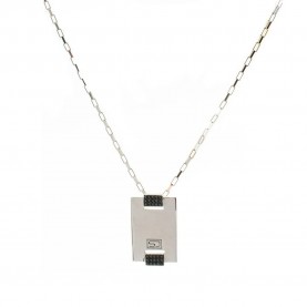 бижутерия,sif,jakobs,p0046,bk,necklace,silver,(grey)