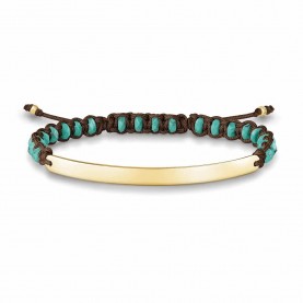 бижутерия,thomas,sabo,005689617l19v,bracelet,golden,(green,gold)