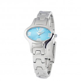 Часовник Time force TF2635L-03M-1 woman watch - Silver (Blue) часовник,часовници,time,force,tf2635l,03m,1,woman,watch,silver,(blue)