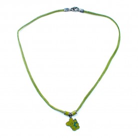 бижутерия,viceroy,95022c16,necklace,green,(silver,green)