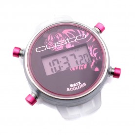 часовник,часовници,watx,rwa1029,watch,clear,(black,pink)