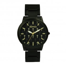 часовник,часовници,xtress,xna1034,01,watch,golden,(black)