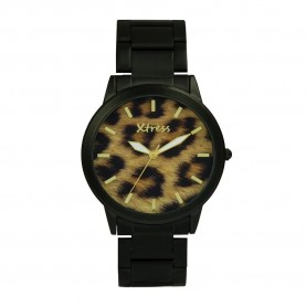 часовник,часовници,xtress,xna1034,07,watch,golden,(leopard)