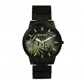часовник,часовници,xtress,xna1034,10,watch,golden,(leaves,black,white,gold)