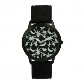часовник,часовници,xtress,xna1035,46,watch,golden,(black,white,palms)