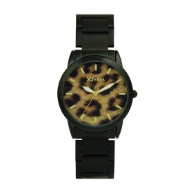 часовник,часовници,xtress,xna1037,07,watch,golden,(leopard)