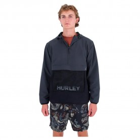 яке,мъжки,якета,hurley,phantom+,packable,anorak,jacket,dark,stone,grey,(blue)