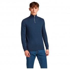 сако,мъжки,пуловери,jack,&,jones,emil,half,zip,sweater,navy,blazer,(blue)