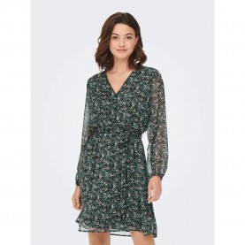 рокля,дамски,поли,и,рокли,only,cera,long,sleeve,dress,multicolor,(balsam,green,aop,fall,ditsy)