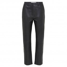 панталони,дамски,панталони,selected,marie,mid,waist,pants,black