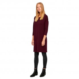 рокля,дамски,поли,и,рокли,vero,moda,glory,vipe,aura,3,4,sleeve,dress,brown