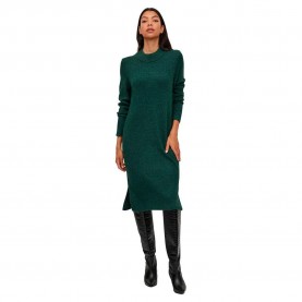 рокля,дамски,поли,и,рокли,vila,ril,long,sleeve,dress,green