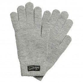 Ръкавици Superdry Vintage Classic gloves - Grey (Silver Marl) ръкавици,ръкавици,шапки,и,шалове,superdry,vintage,classic,gloves,grey,(silver,marl)