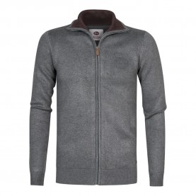 блуза,мъжки,пуловери,petrol,industries,m,3020,kwc227,full,zip,sweater,grey,(light,slate,melee)