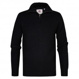 Блуза Petrol industries M-3020-Kwc242 high neck sweater - Black (Black) блуза,мъжки,пуловери,petrol,industries,m,3020,kwc242,high,neck,sweater,black,(black)
