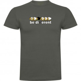 тениска,мъжки,тениски,kruskis,be,different,run,short,sleeve,t,shirt,green,(dark,army,green)