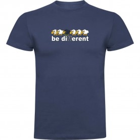 тениска,мъжки,тениски,kruskis,be,different,run,short,sleeve,t,shirt,denim,blue,(blue)