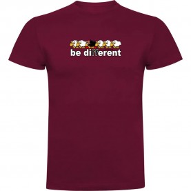 тениска,мъжки,тениски,kruskis,be,different,snow,short,sleeve,t,shirt,dark,red,(red)