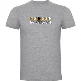 тениска,мъжки,тениски,kruskis,be,different,snow,short,sleeve,t,shirt,grey,(heather,grey)