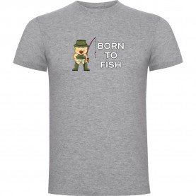 тениска,мъжки,тениски,kruskis,born,to,fish,short,sleeve,t,shirt,grey,(heather,grey)