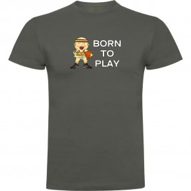 тениска,мъжки,тениски,kruskis,born,to,play,basketball,short,sleeve,t,shirt,green,(dark,army,green)
