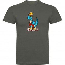 тениска,мъжки,тениски,kruskis,dino,snow,short,sleeve,t,shirt,dark,army,green,(green)