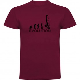тениска,мъжки,тениски,kruskis,evolution,windsurf,short,sleeve,t,shirt,dark,red,(red)