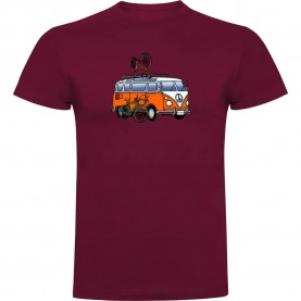 тениска,мъжки,тениски,kruskis,hippie,van,bike,short,sleeve,t,shirt,dark,red,(red)