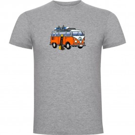 тениска,мъжки,тениски,kruskis,hippie,van,snowboard,short,sleeve,t,shirt,heather,grey,(grey)