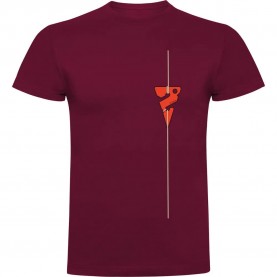 тениска,мъжки,тениски,kruskis,line,marker,short,sleeve,t,shirt,dark,red,(red)