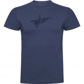 тениска,мъжки,тениски,kruskis,orca,tribal,short,sleeve,t,shirt,denim,blue,(blue)