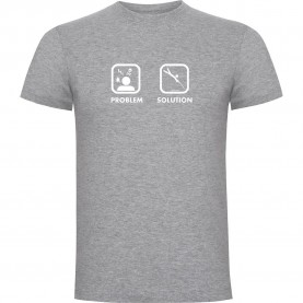 тениска,мъжки,тениски,kruskis,problem,solution,spearfishing,short,sleeve,t,shirt,heather,grey,(grey)