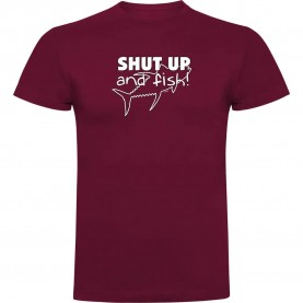 тениска,мъжки,тениски,kruskis,shut,up,and,fish,short,sleeve,t,shirt,dark,red,(red)