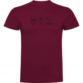 тениска,мъжки,тениски,kruskis,sleep,eat,and,sperfishing,short,sleeve,t,shirt,dark,red,(red)