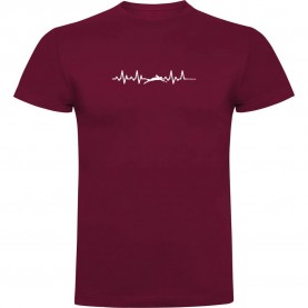 тениска,мъжки,тениски,kruskis,swimming,heartbeat,short,sleeve,t,shirt,dark,red,(red)