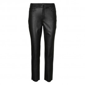 панталони,дамски,панталони,vero,moda,brenda,straight,fit,high,waist,pants,black