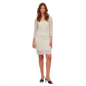 рокля,дамски,поли,и,рокли,vila,chikka,lace,long,sleeve,dress,birch,(beige)