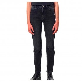 дънки,дамски,панталони,kaporal,slan,straight,cut,high,waist,jeans,blue,(black)