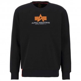 блуза,мъжки,пуловери,alpha,industries,basic,rubber,sweatshirt,black